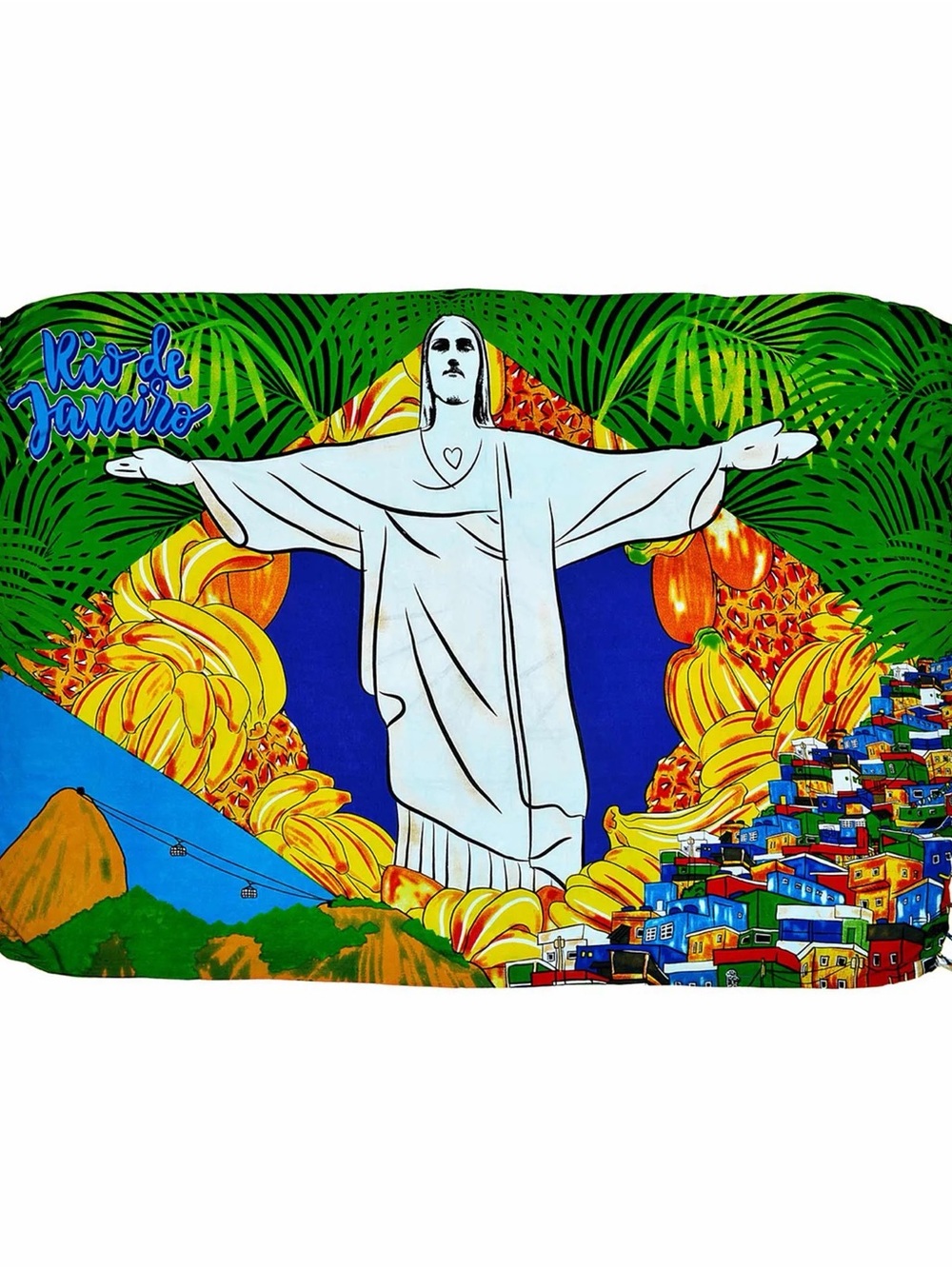 Rio de Janeiro Christ the Redeemer - CANGA - Green / Blue